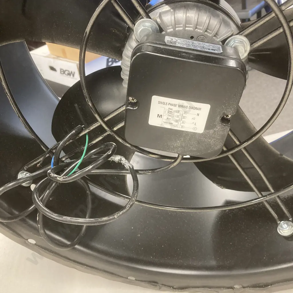 Large Black Fan, 920r/min Dia597mm Image 1++