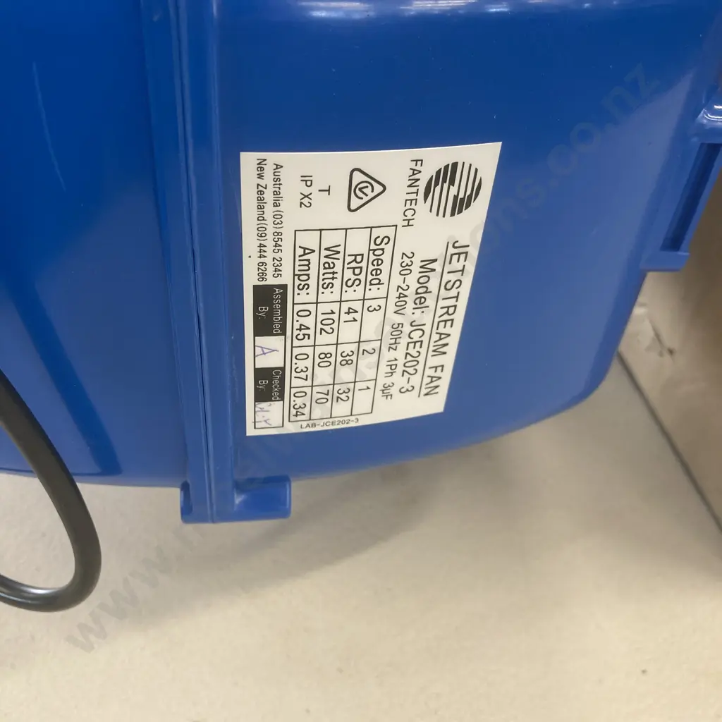 JetStream Fan® Series Centrifugal Fan – JCE202-3, Slim-line, Duct Mounted Image 1++