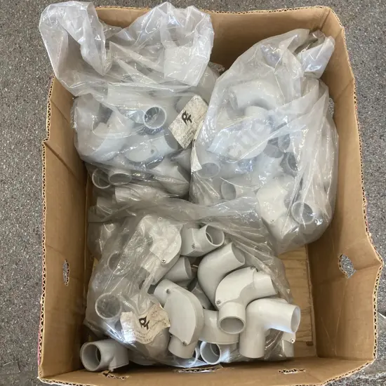 Box Lot Inspection Elbow Grey 32mm