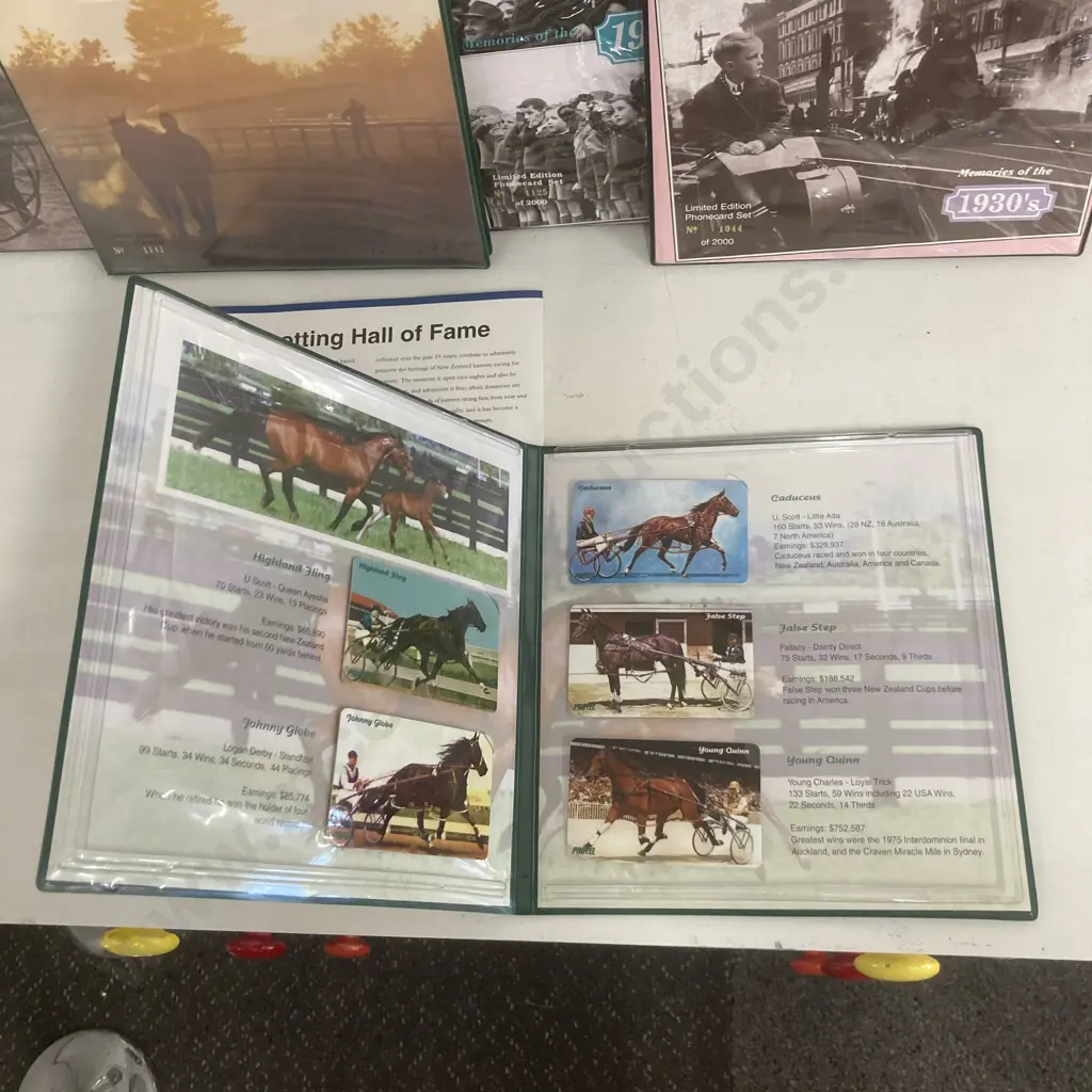 Lot of 5 Collectable Phonecard Sets Image 1++