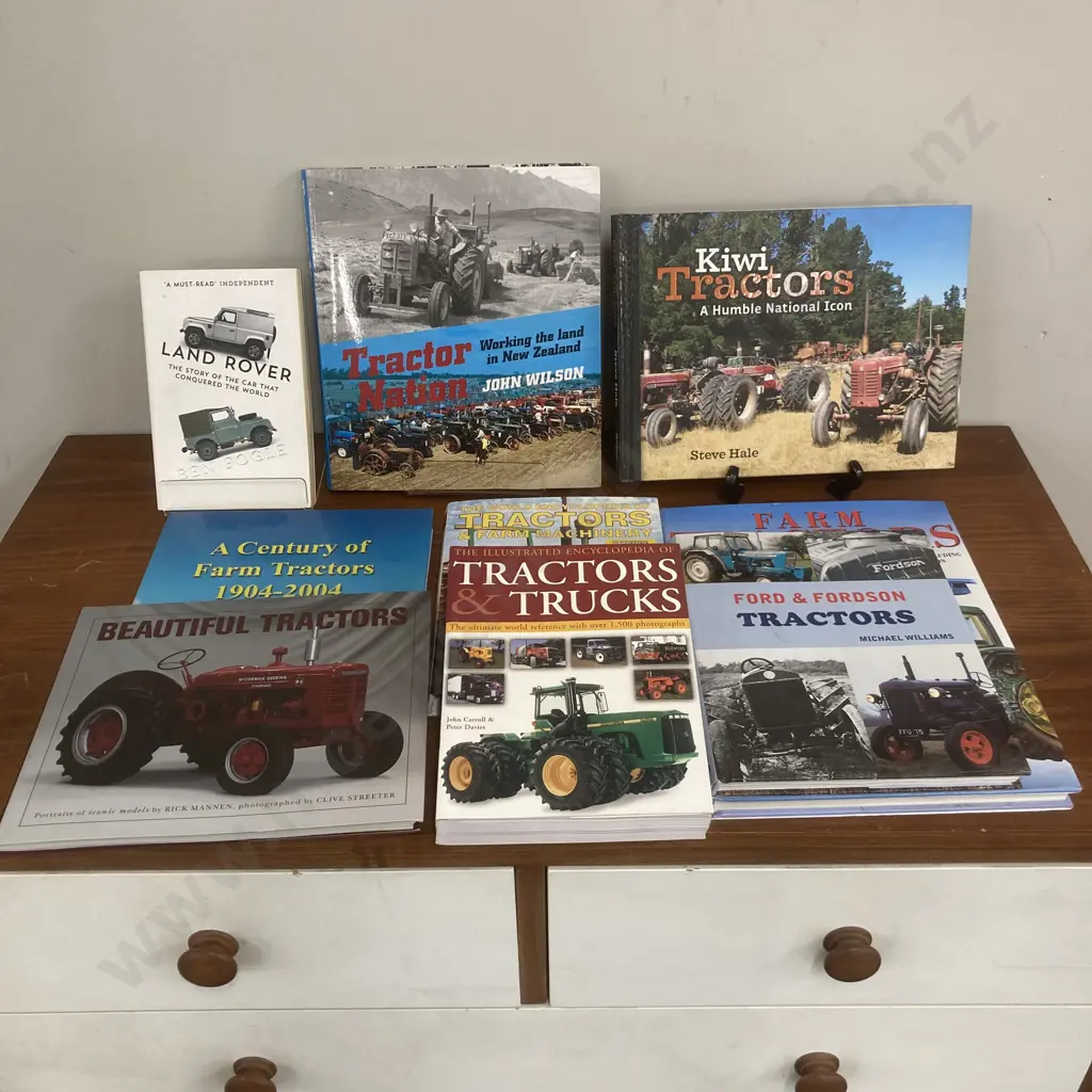 Lot of Assorted Tractor Books And a Land Rover Book Image 1++