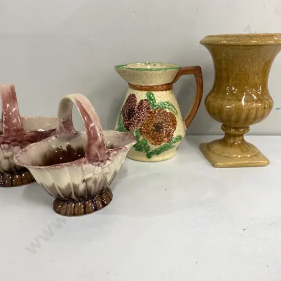 Selection Of Vintage Pottery Items 