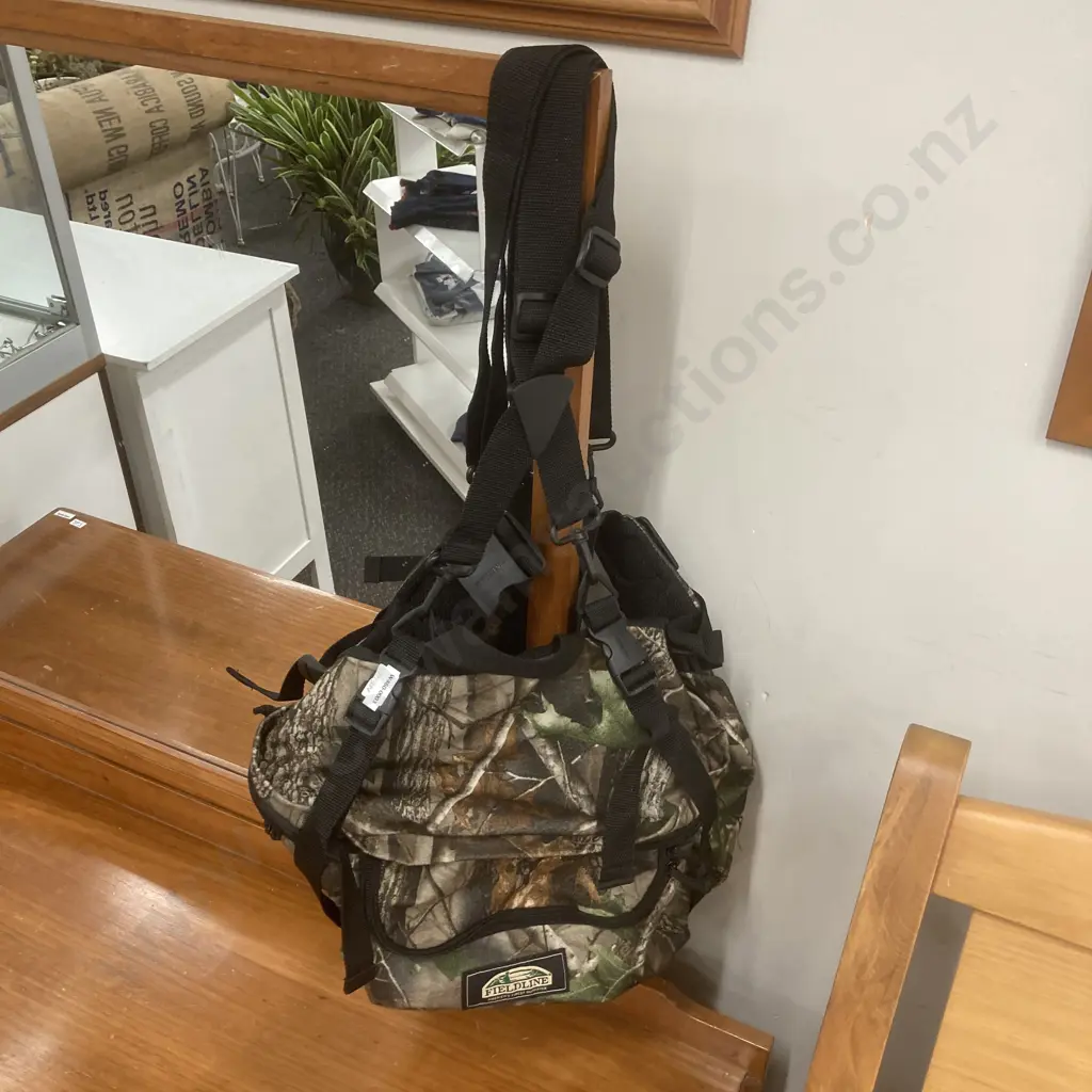 Fieldline Camo Waist Bag With Straps Image 1++