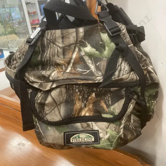 Fieldline Camo Waist Bag With Straps