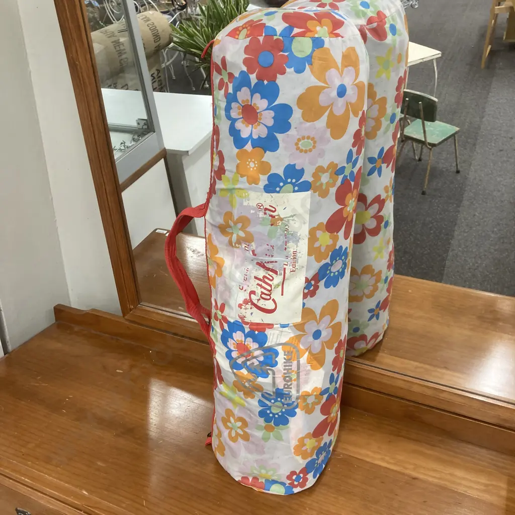 Cath Kidston Eurohike Limited Edition Tent, Floral Pattern, High Tensile Steel Pegs, 2 / 3 Person Image 1++