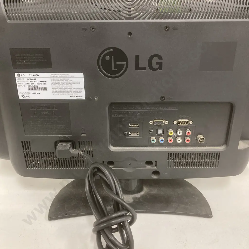 LG 22" Computer Monitor With Remote, 2 HDMI Inputs Image 1++