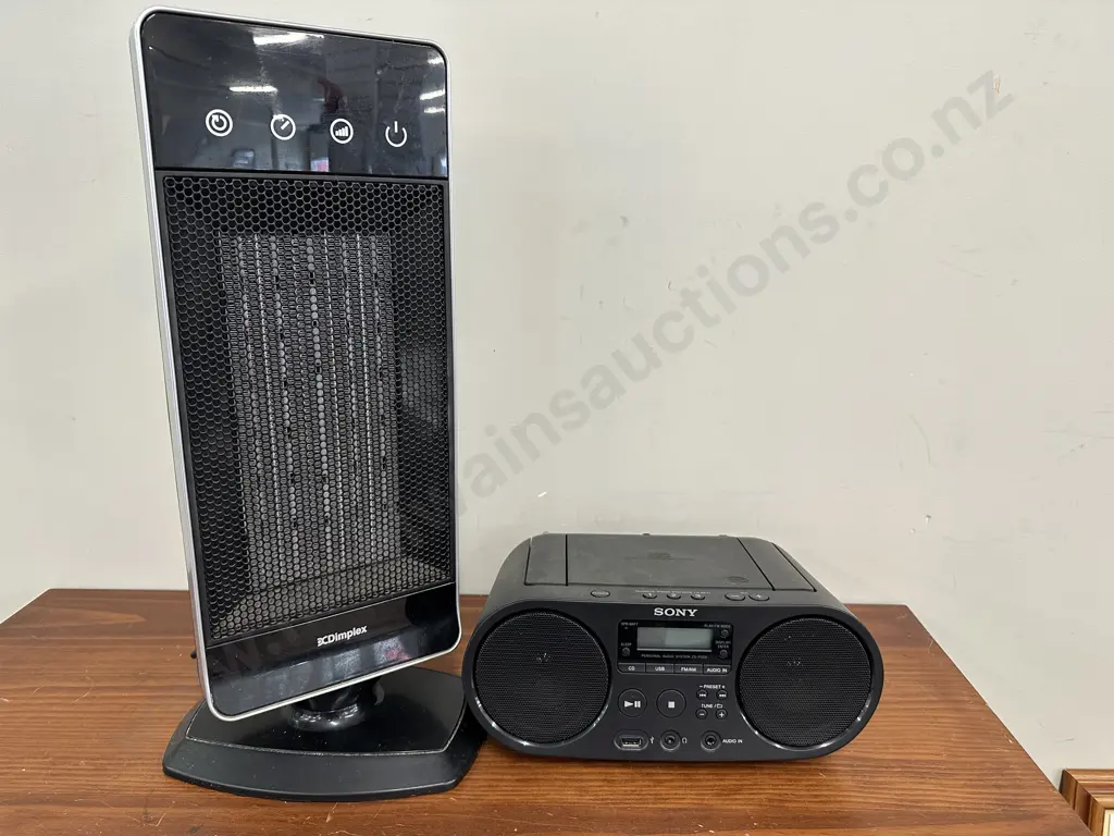 Dimplex Heater, Model GDHLEK20 & Sony Zs-PS50 Personal Audio System Image 1++