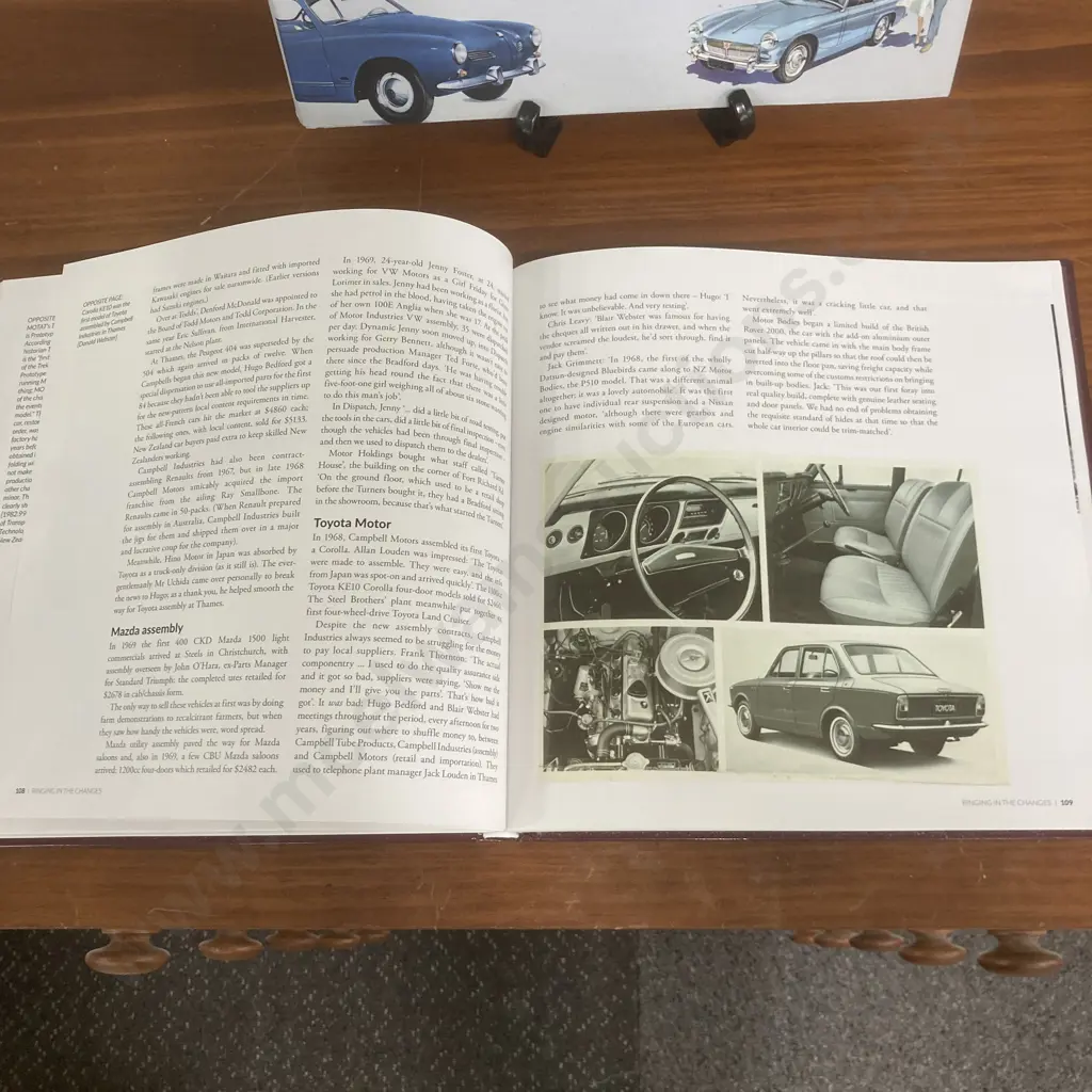 Pair of Books - We Had One Of Those Too! and Assembly History Of NZ Car Production 1921-1998 Image 1++