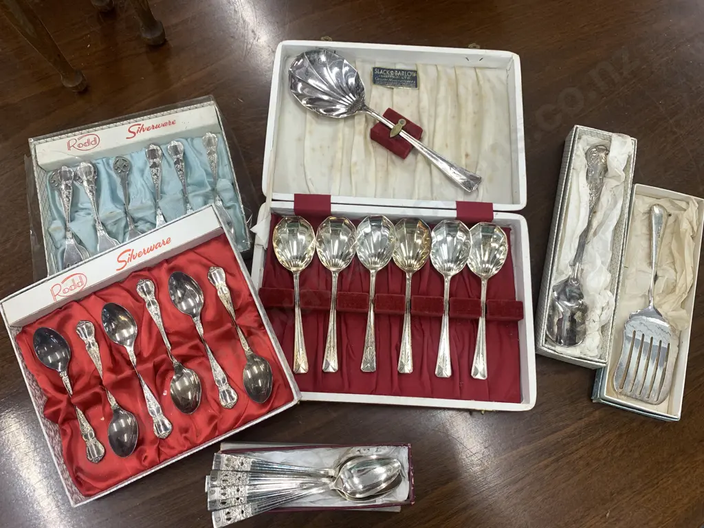 Selection Of Silverware Including Slack & Barlow, Rodd Etc Image 1++