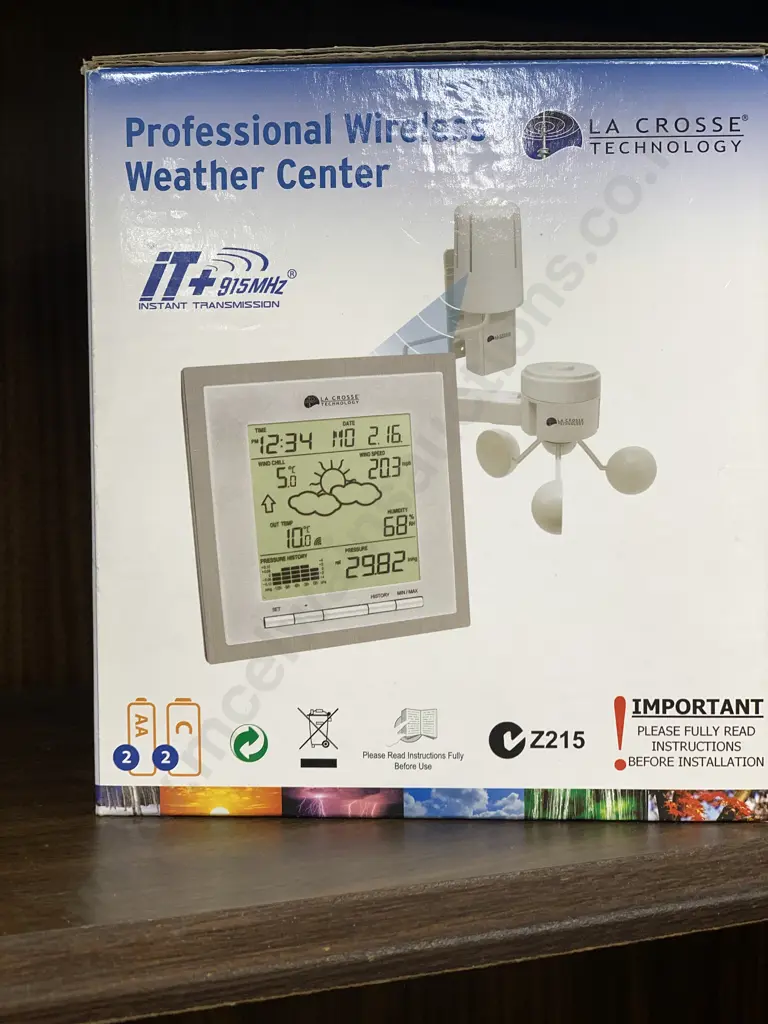 Professional Wireless Weather Center  Image 1++