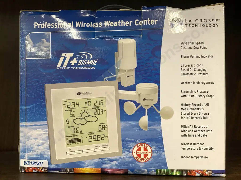 Professional Wireless Weather Center  Image 1++