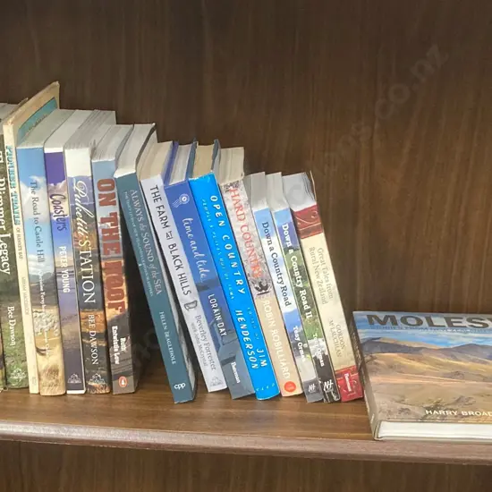 Lot of 22 Books, High Country Stations, Country Calendar, Rural Tales Etc
