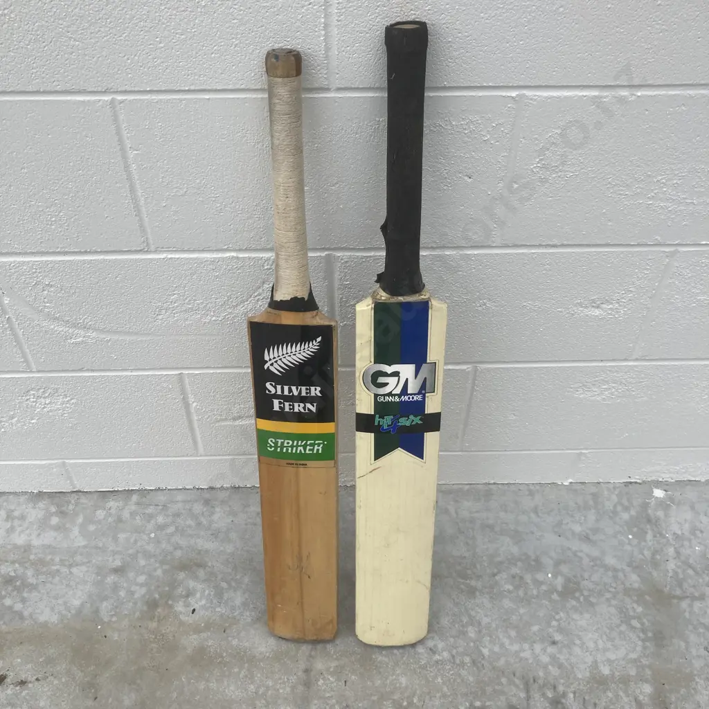 Gunn&Moore Hit4Six & Silver Fern Striker Cricket Bats Image 1++