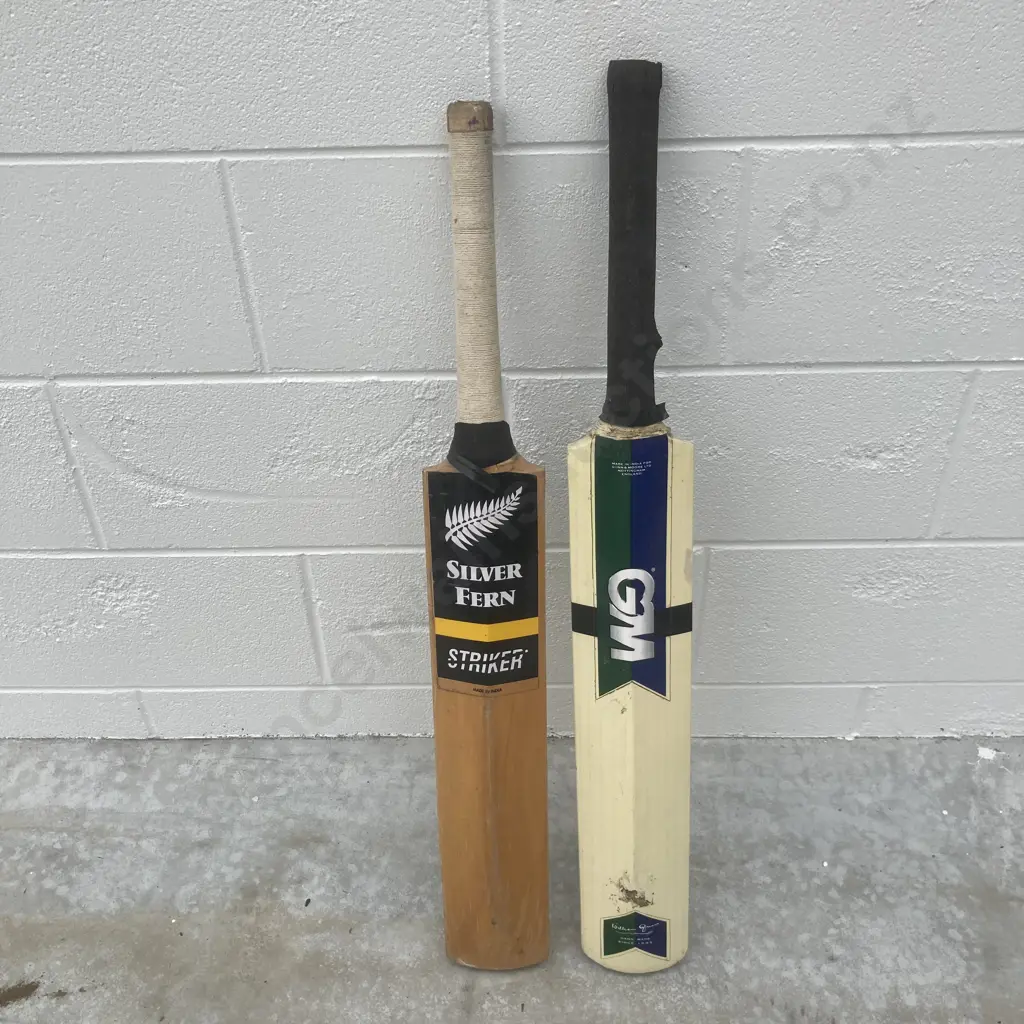Gunn&Moore Hit4Six & Silver Fern Striker Cricket Bats Image 1++
