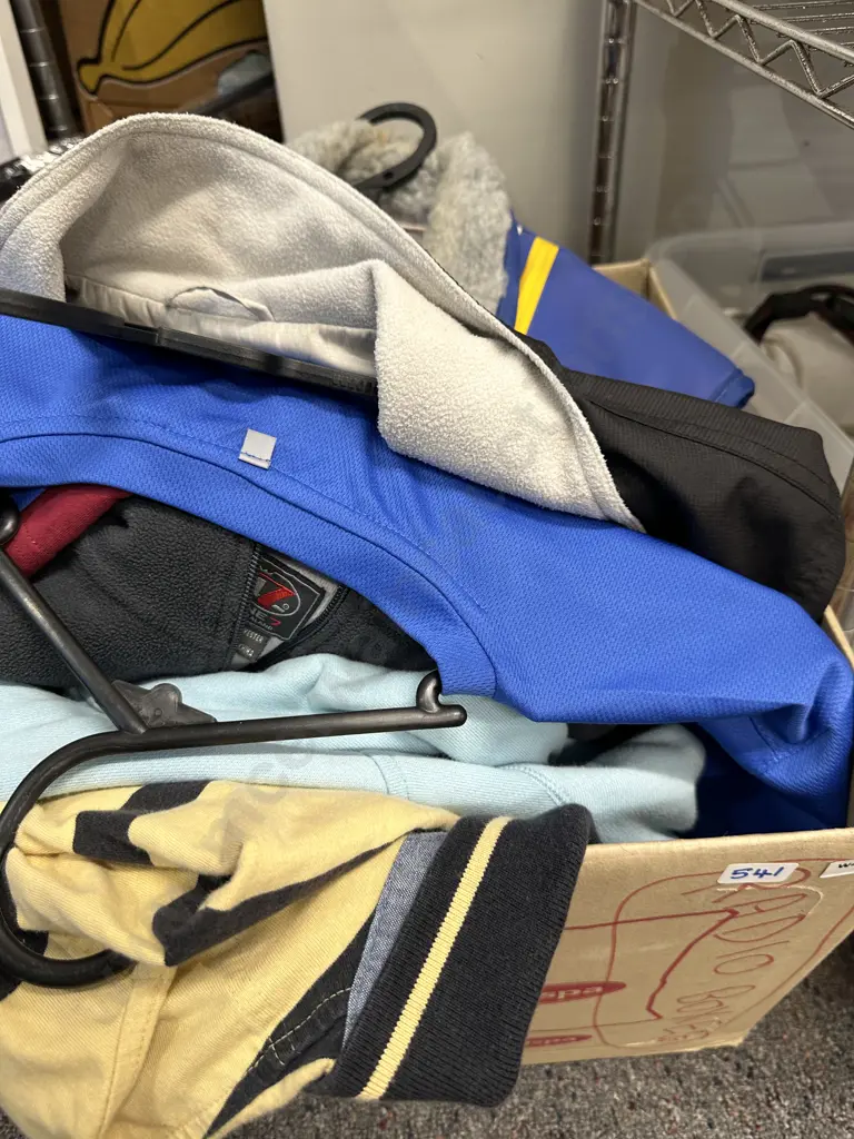 Lot of Assorted Clothing, Sports Etc Image 1++