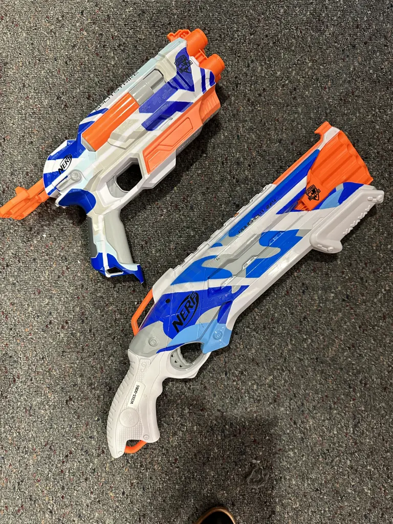 Nerf Guns Spilt Strike And Rough Cut 2x4 Image 1++