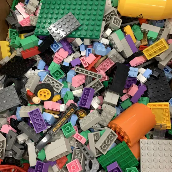 Box Lot Assortment of LEGO