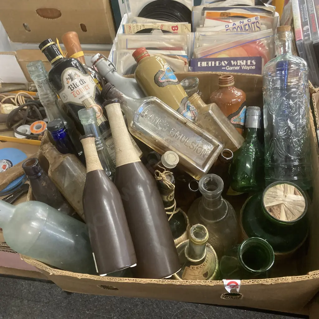 Box Lot of Bottles Image 1++