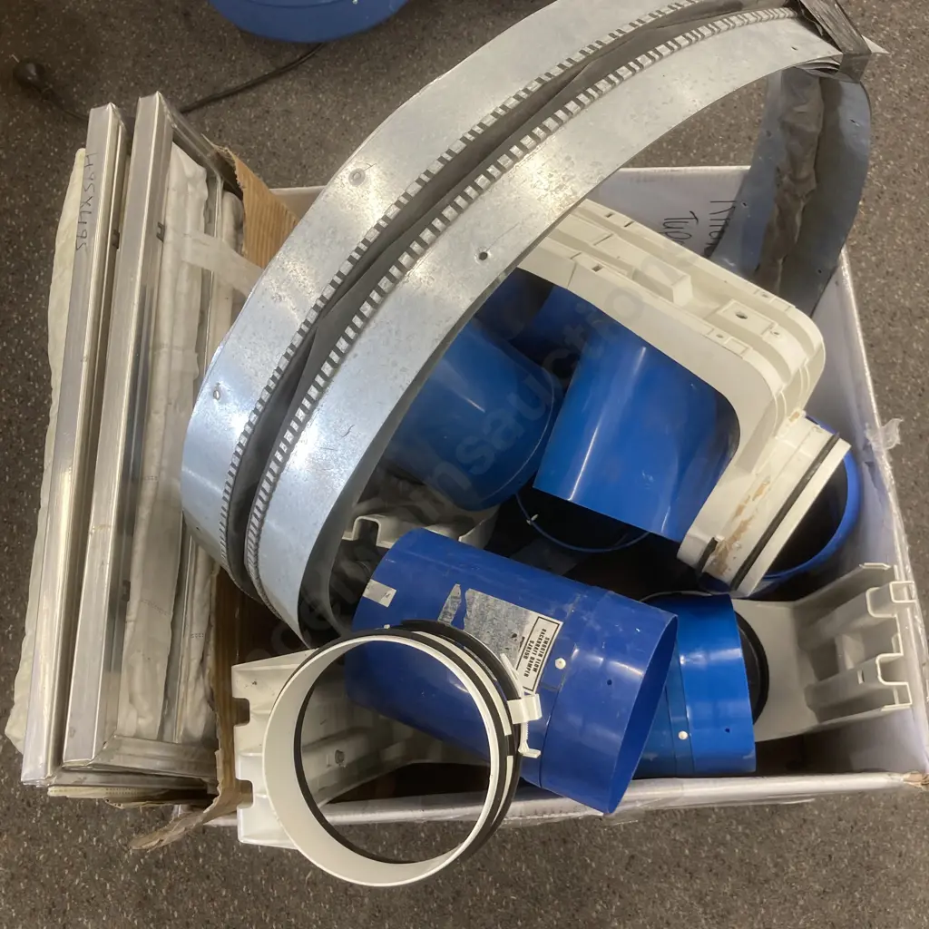 Box Lot Fittings, Bag Filters, Etc Image 1++
