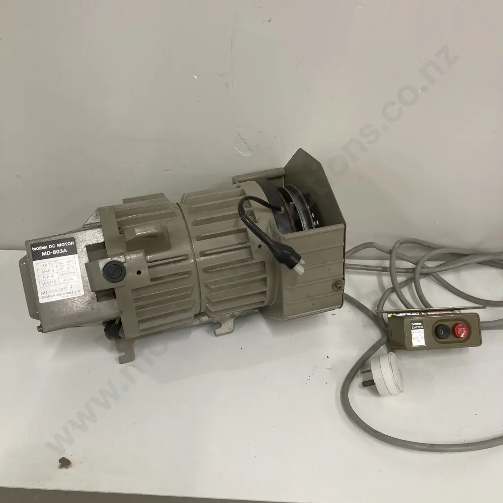 Brother DC Motor MD-803A 3.7Amps Image 1++