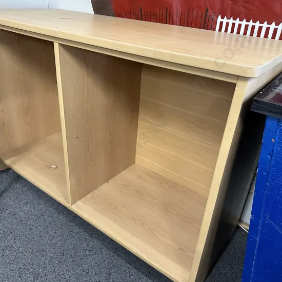 Tawa Effect Office Unit No Shelves H100cm, D64cm, L151.