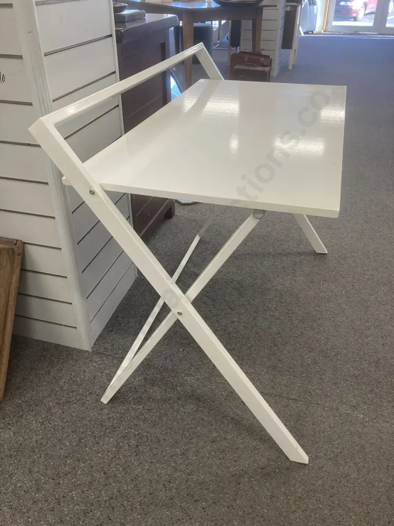 Inspire Folding Desk White Image 1++