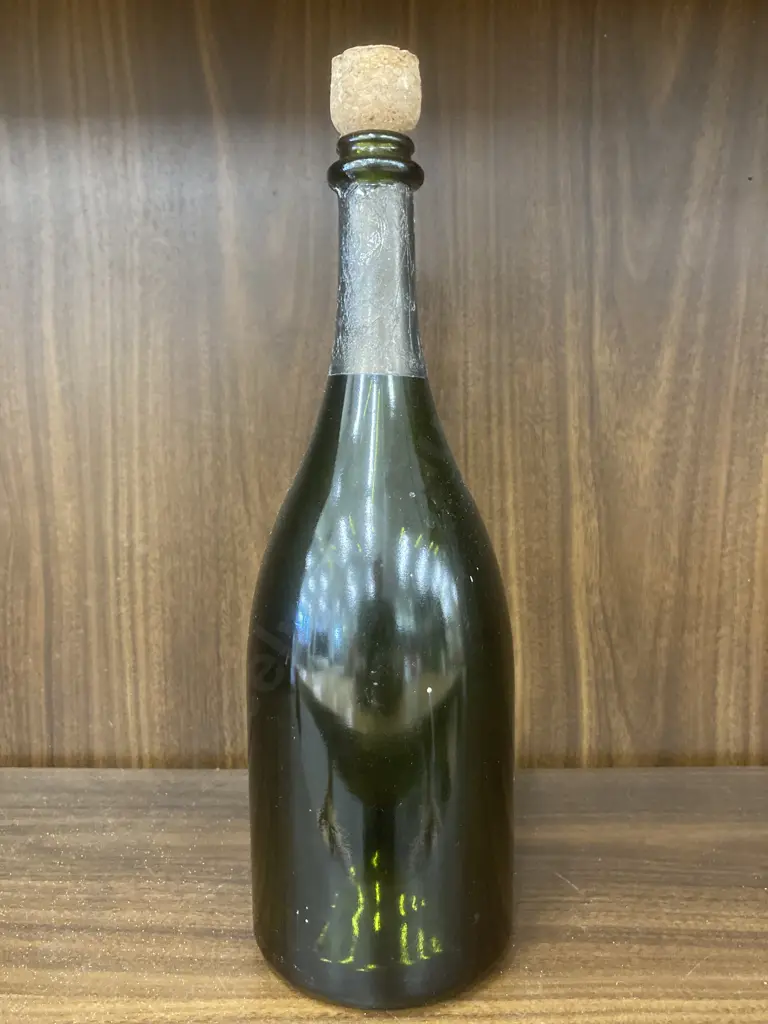 Vintage 1978 Dom Perignon Champagne Empty Bottle with Original Cork, H30cm Image 1++