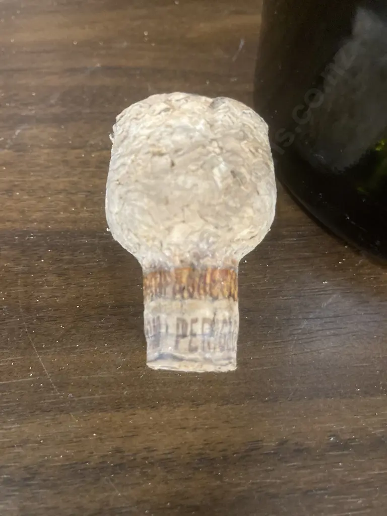 Vintage 1978 Dom Perignon Champagne Empty Bottle with Original Cork, H30cm Image 1++