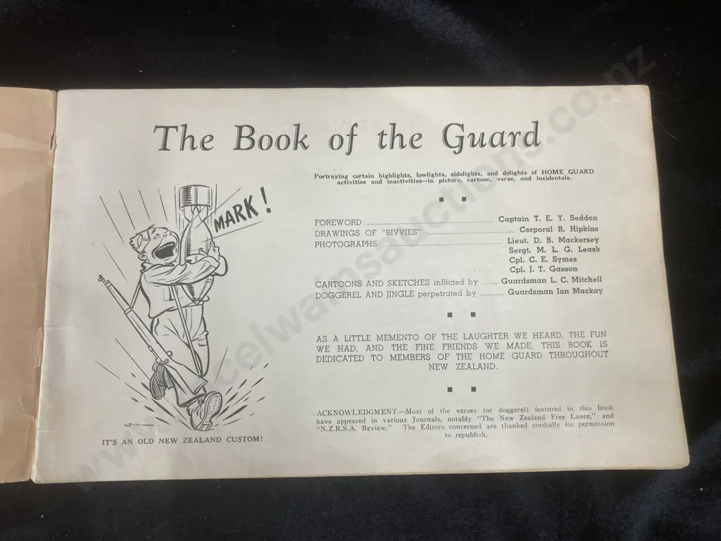 1945 First Edition BLUE PETER by D.L. Thwaites, Vintage Australian Image 1++