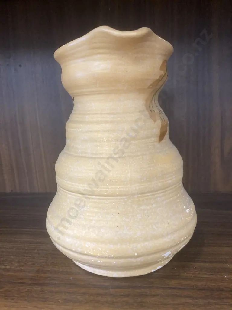 Vintage Delcroft Ware Pottery Jug, 556 Inscribed On Base, H20cm Image 1++
