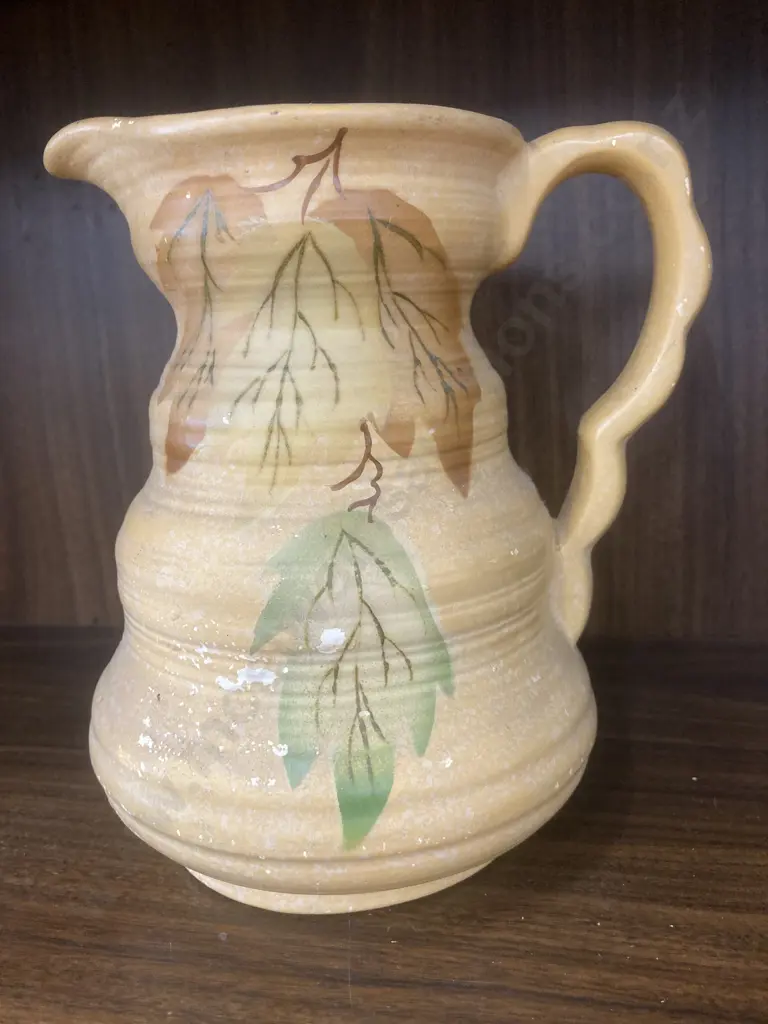Vintage Delcroft Ware Pottery Jug, 556 Inscribed On Base, H20cm Image 1++