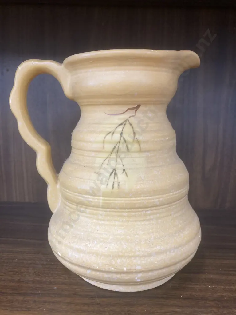 Vintage Delcroft Ware Pottery Jug, 556 Inscribed On Base, H20cm Image 1++