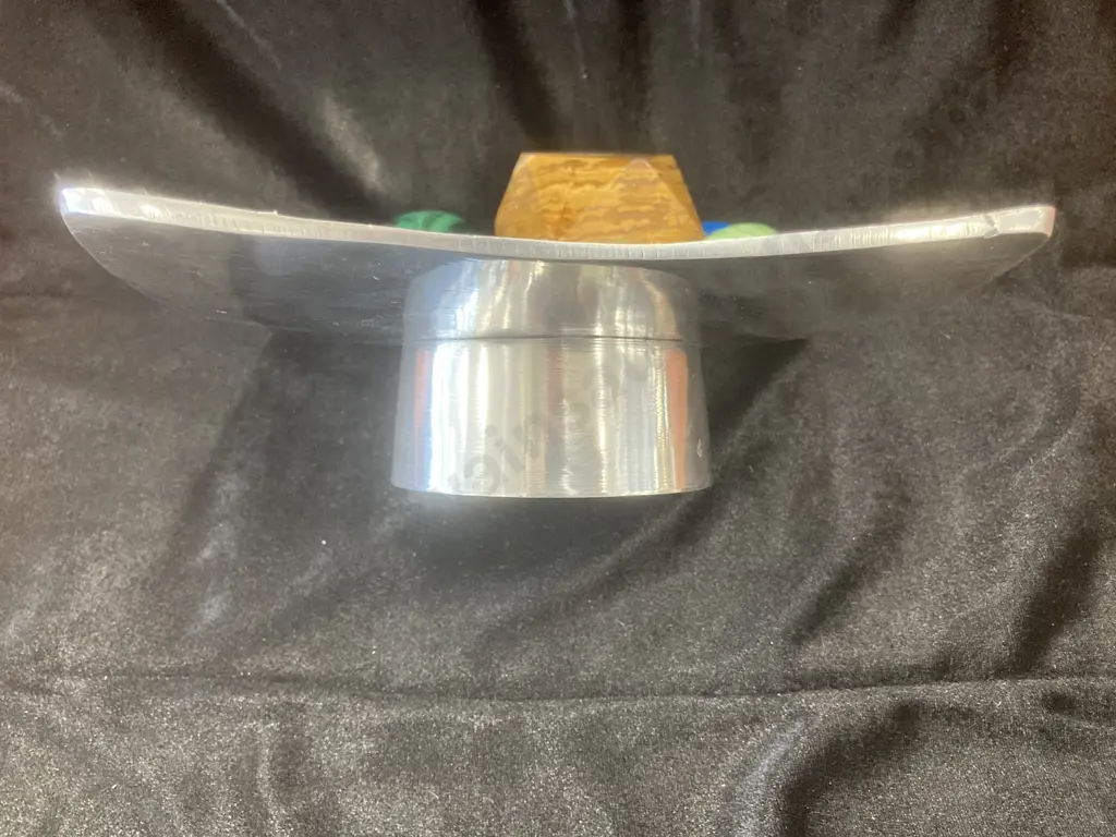 Footed Square Dish With Selection of Gemstones, Eggs, Etc Image 1++