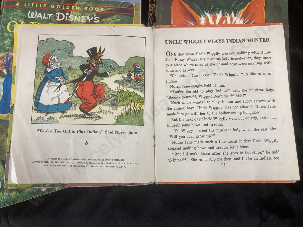 Selection of Books Including Six A Little Golden Books, The New House in the Forest 1946 Bank Street Book Image 1++