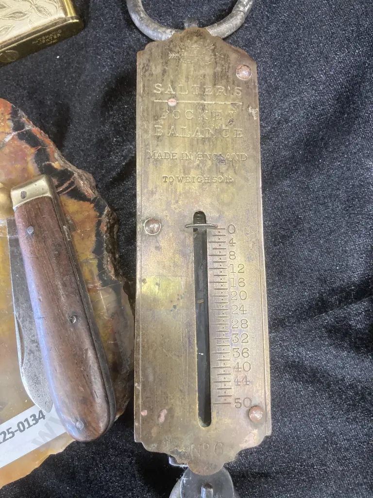 Selection of Vintage Items, Double Pen  Holder On Marble Base, Candles Snuffer, Brass 'Shakepeare' Nut Cracker, Etc Image 1++