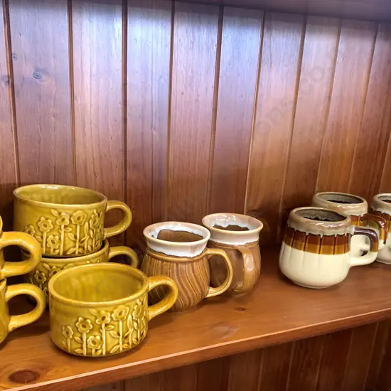 Selection Of New Zealand Titan Ware, Crown Lynn Ware Etc