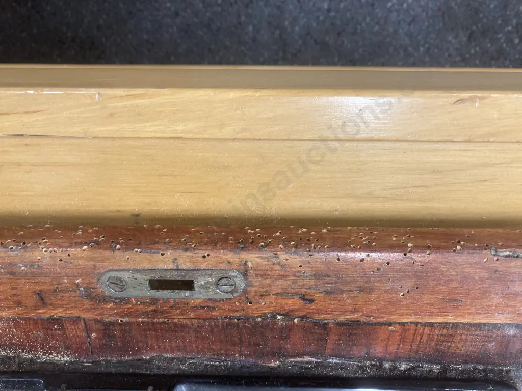 Antique Mignon 4 Typewriter With Original Wooden Case. Manufactured 1923 to 1934 by AEG Germany Image 1++