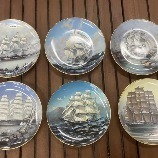 Selection of Six The Great Republic Collectors Plates