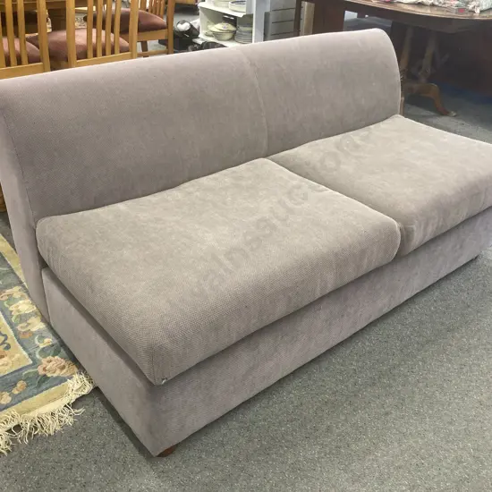 Two Seater Couch Ex Freedom Furniture, Grey Tones