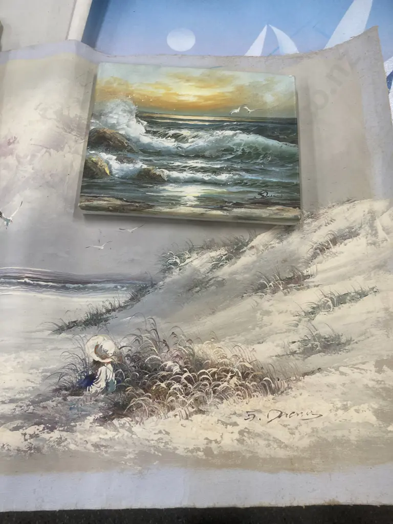 Selection of Seven Original Artworks Image 1++