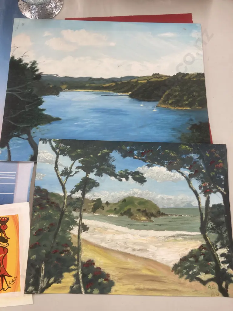 Selection of Seven Original Artworks Image 1++