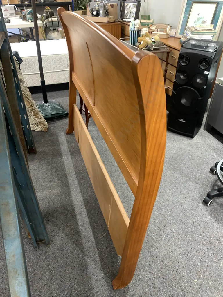 Solid Pine Queen Size Headboard Image 1++