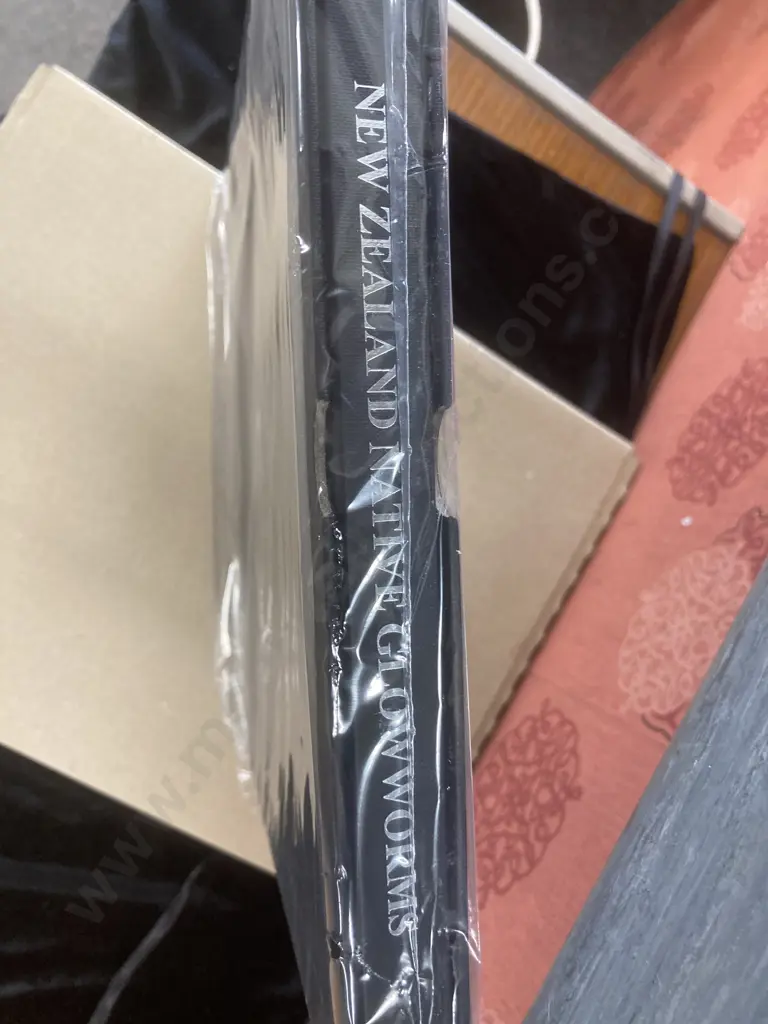 NZ Post Limited Edition Boxed "New Zealand Native Glowworms" Stamp Fold-Out Display (Unopened) Image 1++
