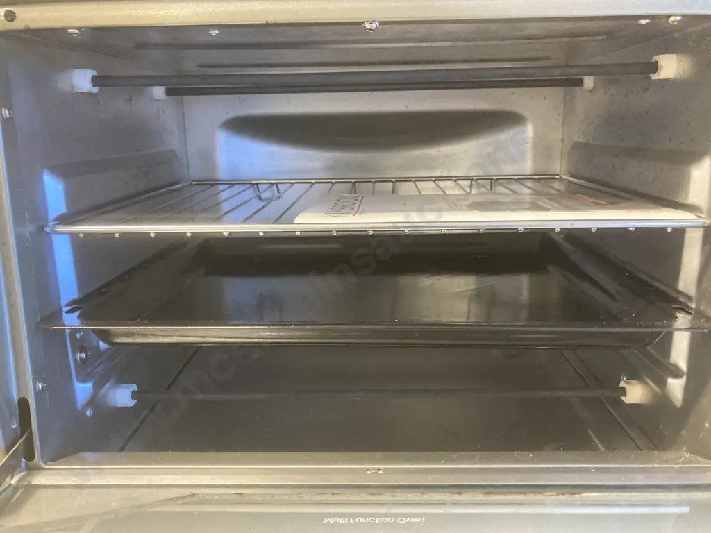 Kambrook Multi Function 25L Mini Oven & Cascade Double Solid Hotplate Image 1++