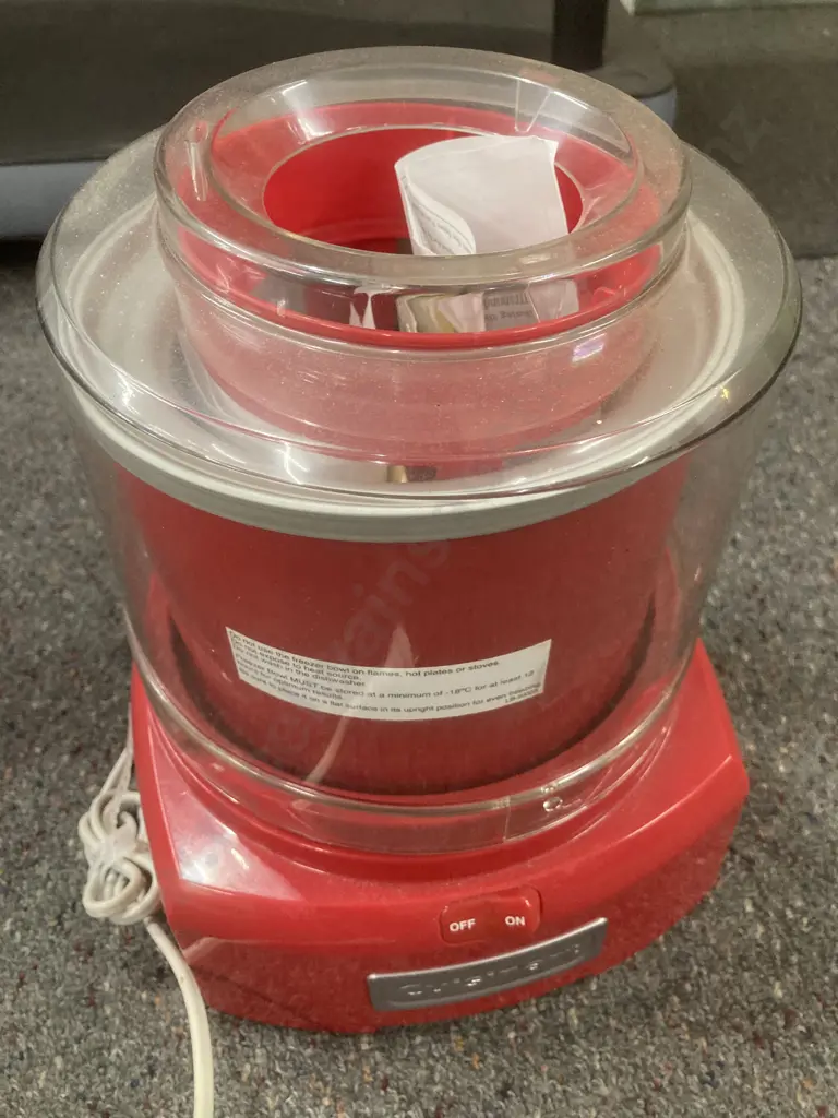 Cuisinart Ice Cream Maker, Kenwood Blender, Kambrook Portable Single Hotplate Image 1++