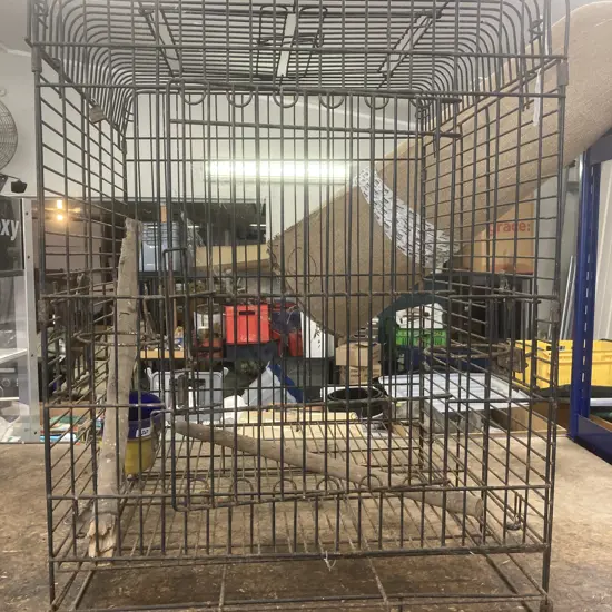 Parrot Cage H72cm, 57x58cm.