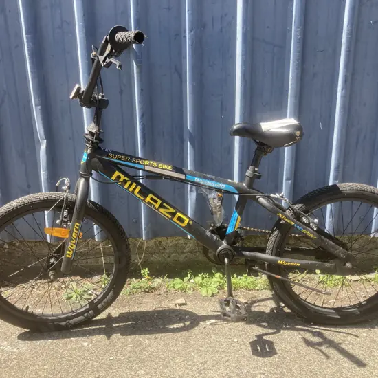 Milazo Super Sports BMX, Black & Yellow, Wyvern