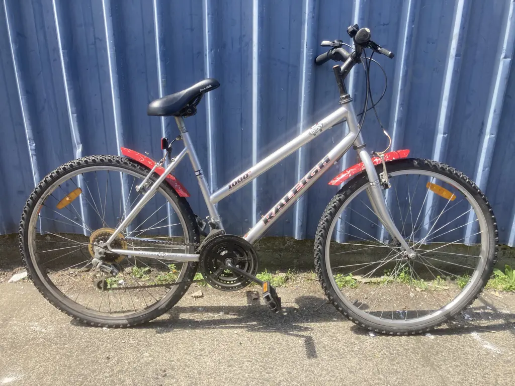 Ladies Raleigh 1000 Sports Bike, Silver & Black Image 1++