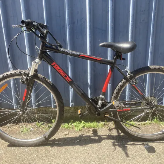 Tourex X-Train66 Mountain Bike, Red & Black