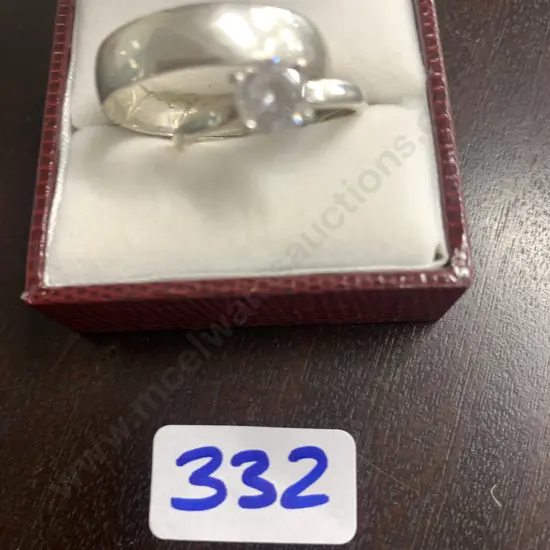 Two Sterling Silver Rings